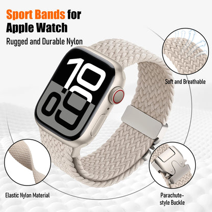 Strap for  Watch Bands Ultra2 3 49Mm 40Mm 44Mm 46Mm 42Mm 45Mm Parachute Braided Bracelet Correas Iwatch Series SE 9 8 10 11
