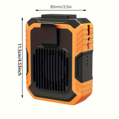 2 in 1 Portable Cooling Fan Bundle | Rechargeable Neck & Waist Fan