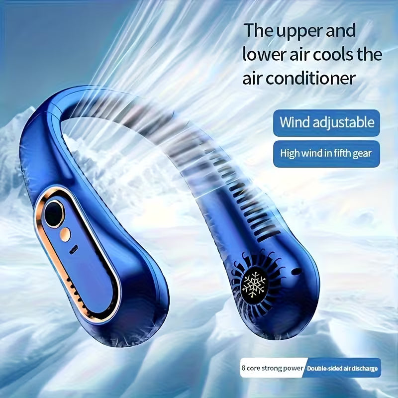 2 in 1 Portable Cooling Fan Bundle | Rechargeable Neck & Waist Fan