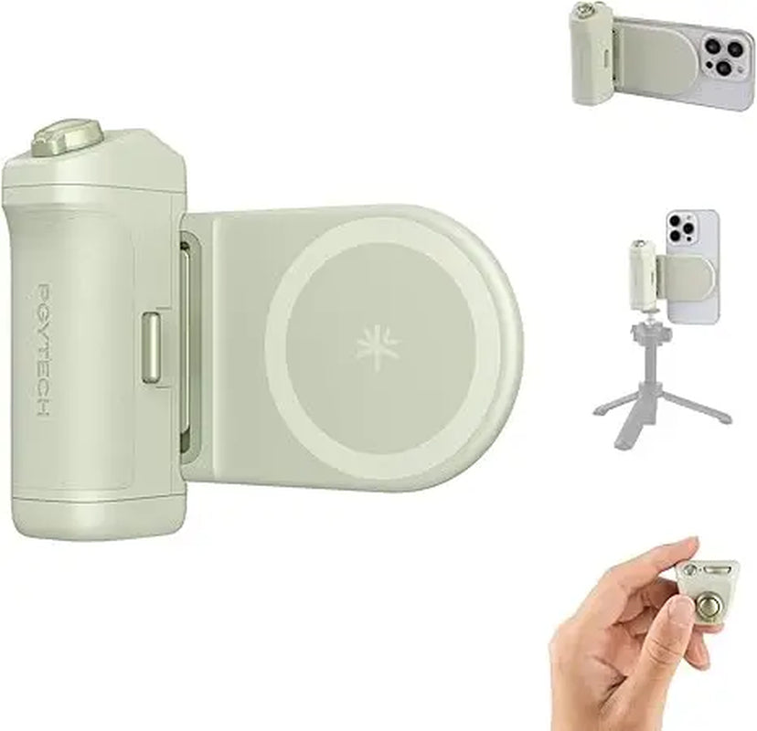 Magcam 1& 2 Phone Grip 3-In-1Camera Phone Grip Modular Kit Bluetooth Remote