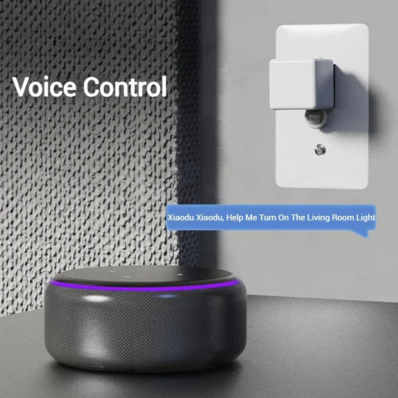 Tuya Zigbee3.0 Smart Fingerbot Switch Bot Remoter Garage Curtains Button Robot Pusher Work with Alexa Google Home Voice Assitant