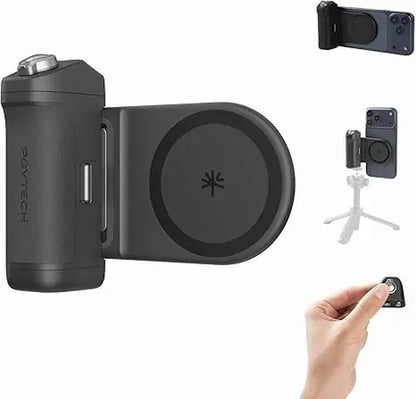 Magcam 1& 2 Phone Grip 3-In-1Camera Phone Grip Modular Kit Bluetooth Remote