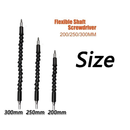 Electric Drill Screwdriver Bit Multifunctional Universal Snake Flexible Hose Cardan Shaft Connection Soft Extension Rod Link