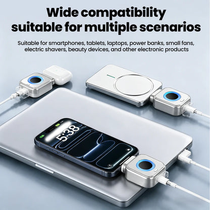 140W Type-C Phone Charger Fast Charging Adapter Automatic Power-Off Full Charge Separator for Earphone Mobile Phone Charging