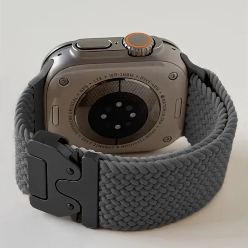 Strap for  Watch Bands Ultra2 3 49Mm 40Mm 44Mm 46Mm 42Mm 45Mm Parachute Braided Bracelet Correas Iwatch Series SE 9 8 10 11