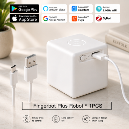 Smart Fingerbot Switch Bot for Alexa & Google Home