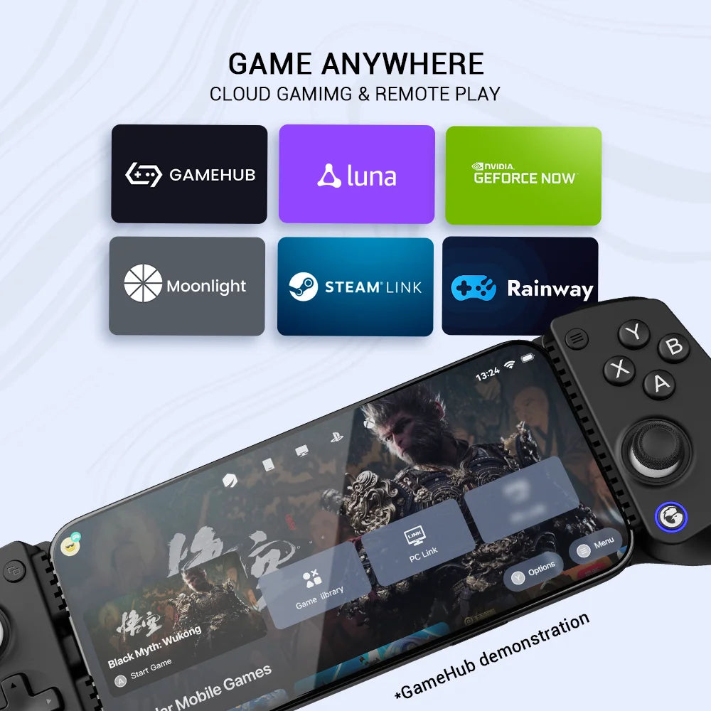 Gamesir X5 Lite Mobile Controller for Android, Iphone 16/15, Ipad Mini -  Effect Sticks, Lightweight Ergonomic Design