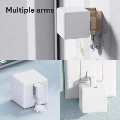 Tuya Zigbee3.0 Smart Fingerbot Switch Bot Remoter Garage Curtains Button Robot Pusher Work with Alexa Google Home Voice Assitant