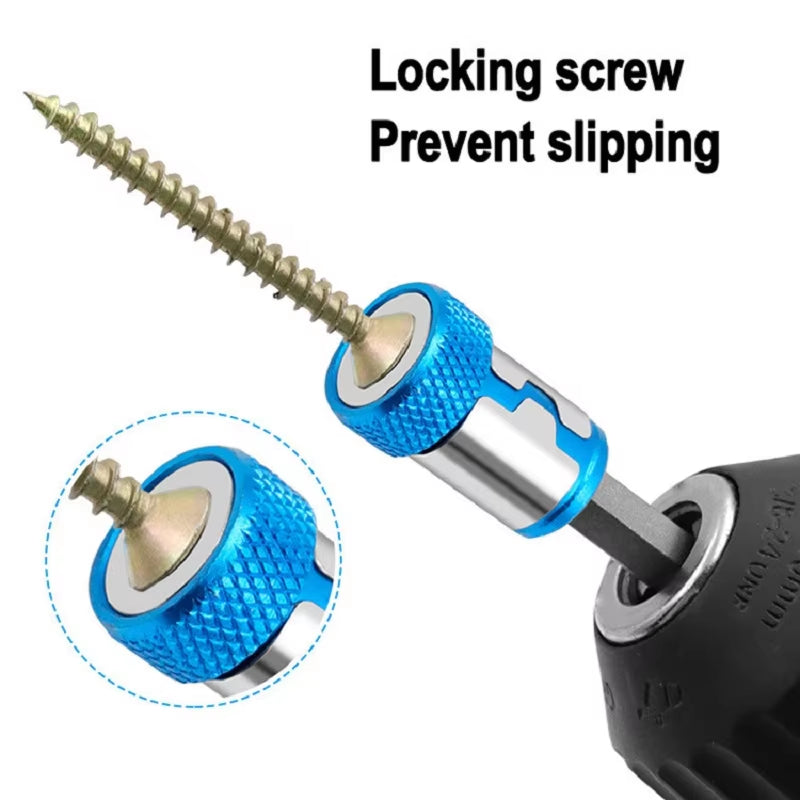Universal 1 PCS Magnetic Ring Alloy Magnetic Ring Screwdriver Bits Anti-Corrosion Strong Magnetizer Drill Bit Magnetic Ring