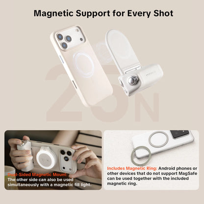 Magcam 1& 2 Phone Grip 3-In-1Camera Phone Grip Modular Kit Bluetooth Remote