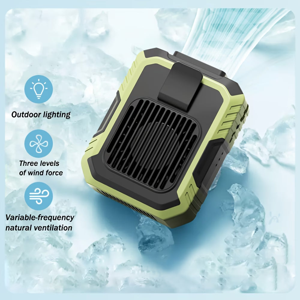 2 in 1 Portable Cooling Fan Bundle | Rechargeable Neck & Waist Fan