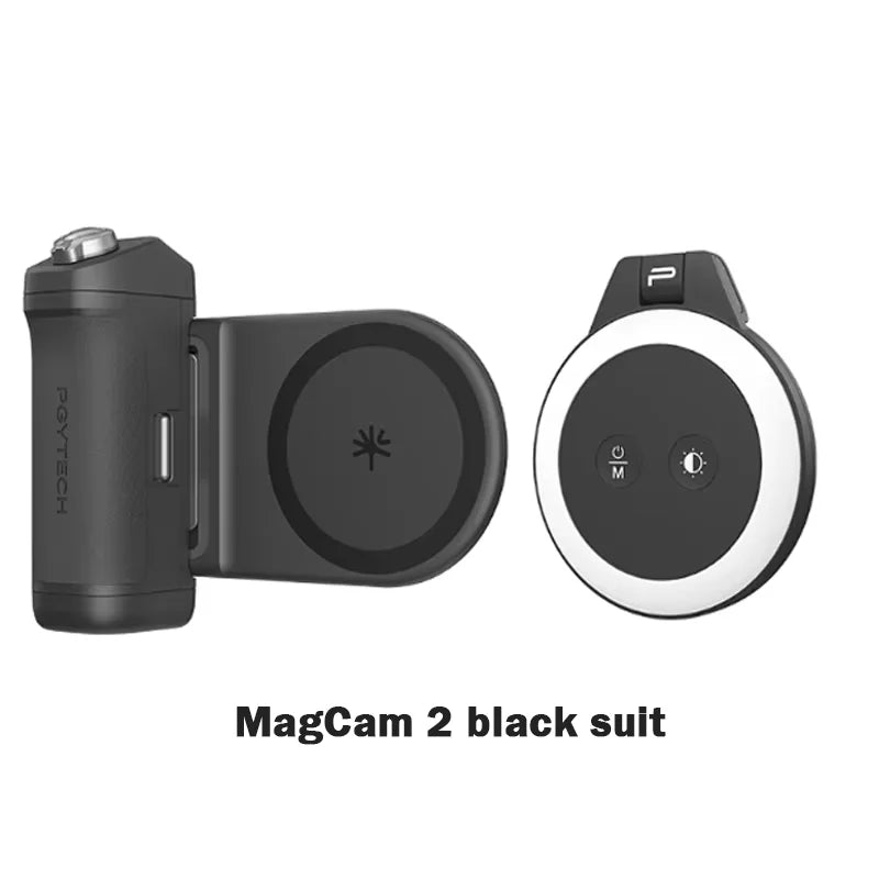 Magcam 1& 2 Phone Grip 3-In-1Camera Phone Grip Modular Kit Bluetooth Remote