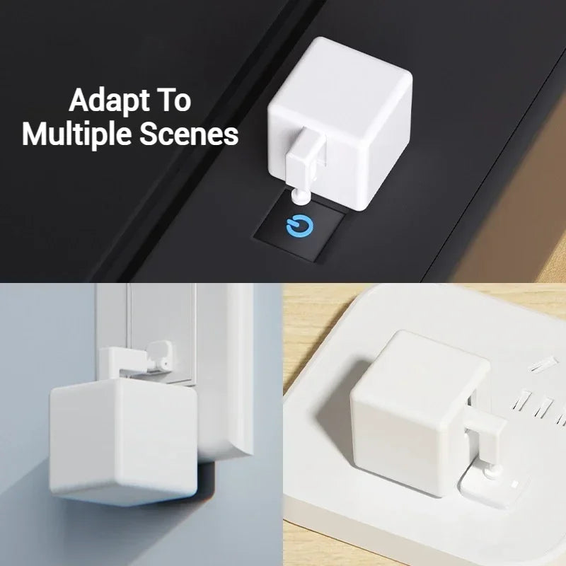 Tuya Zigbee3.0 Smart Fingerbot Switch Bot Remoter Garage Curtains Button Robot Pusher Work with Alexa Google Home Voice Assitant